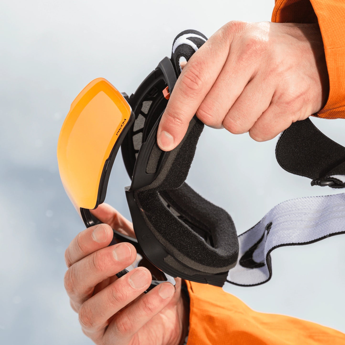 Oakley Line Miner™ Pro L Prizm Snow Torch Iridium + Extra Lens