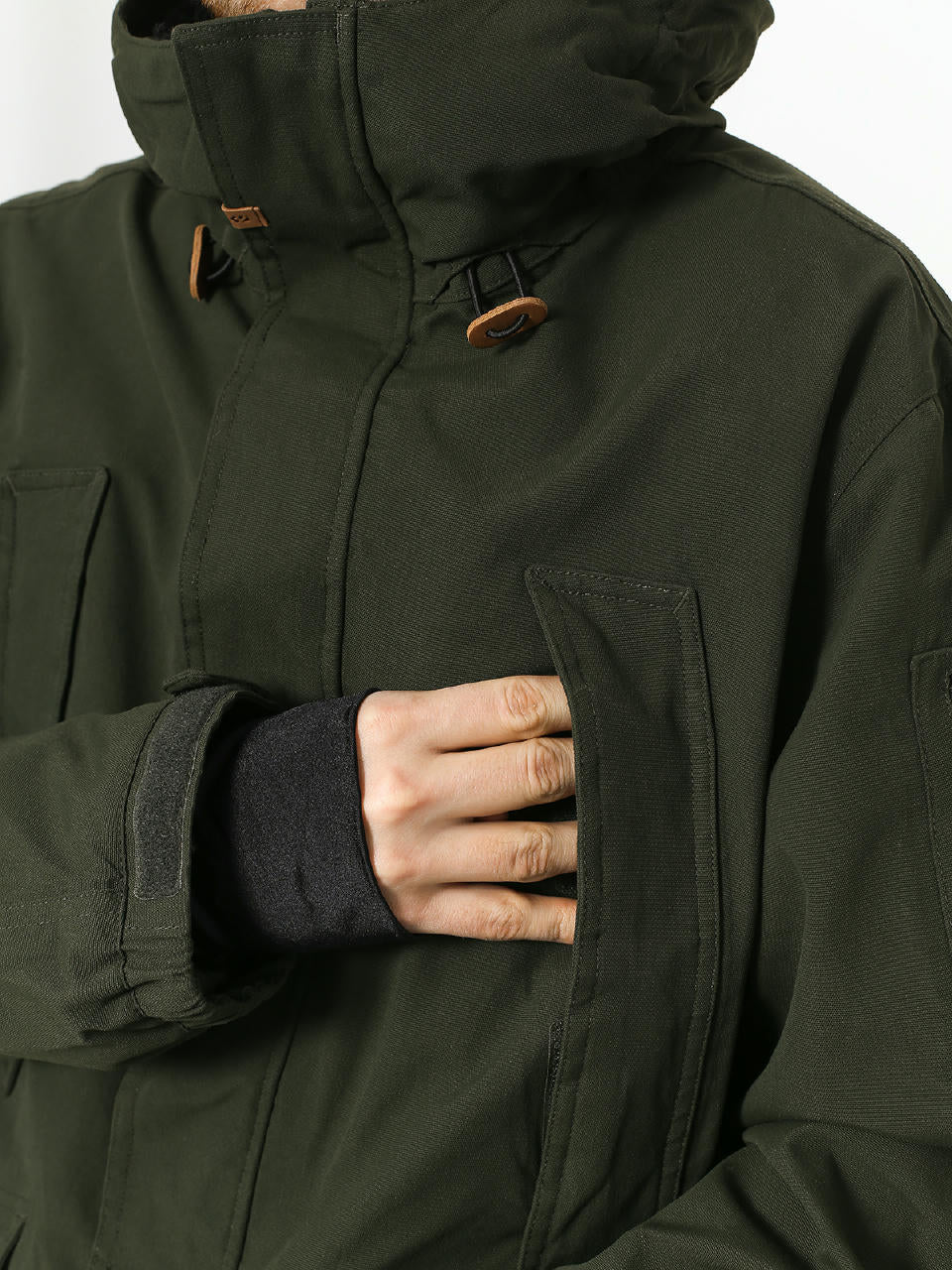 ThirtyTwo 32 Deep Creek Jacket Parka Military