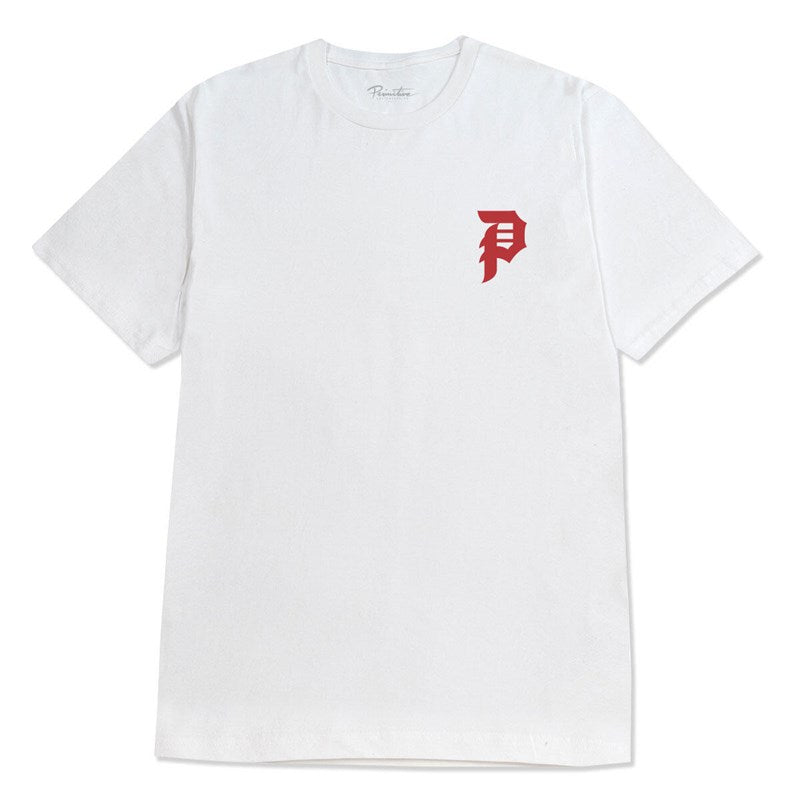 Primitive X JUJUTSU KAISEN Cursed Tee White