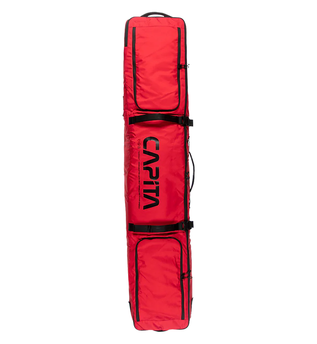 Capita Explored Wheeled Board Bag RED 2026