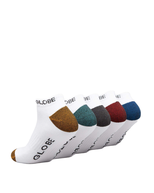 Globe Ingles Ankle Sock 5 Pack