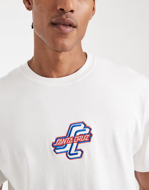 Santa Cruz Outer Ogsc Front T-Shirt White