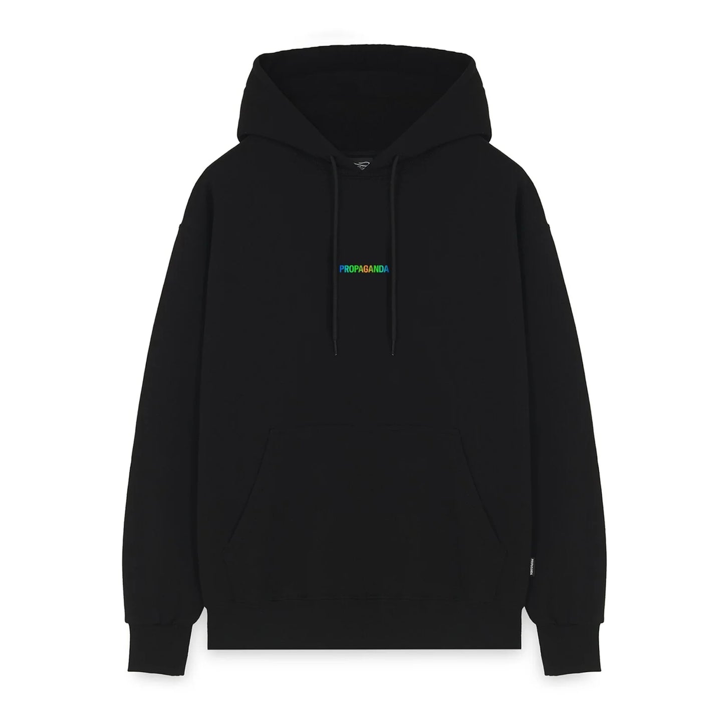 Propaganda Ribs Neon Hoodie Black