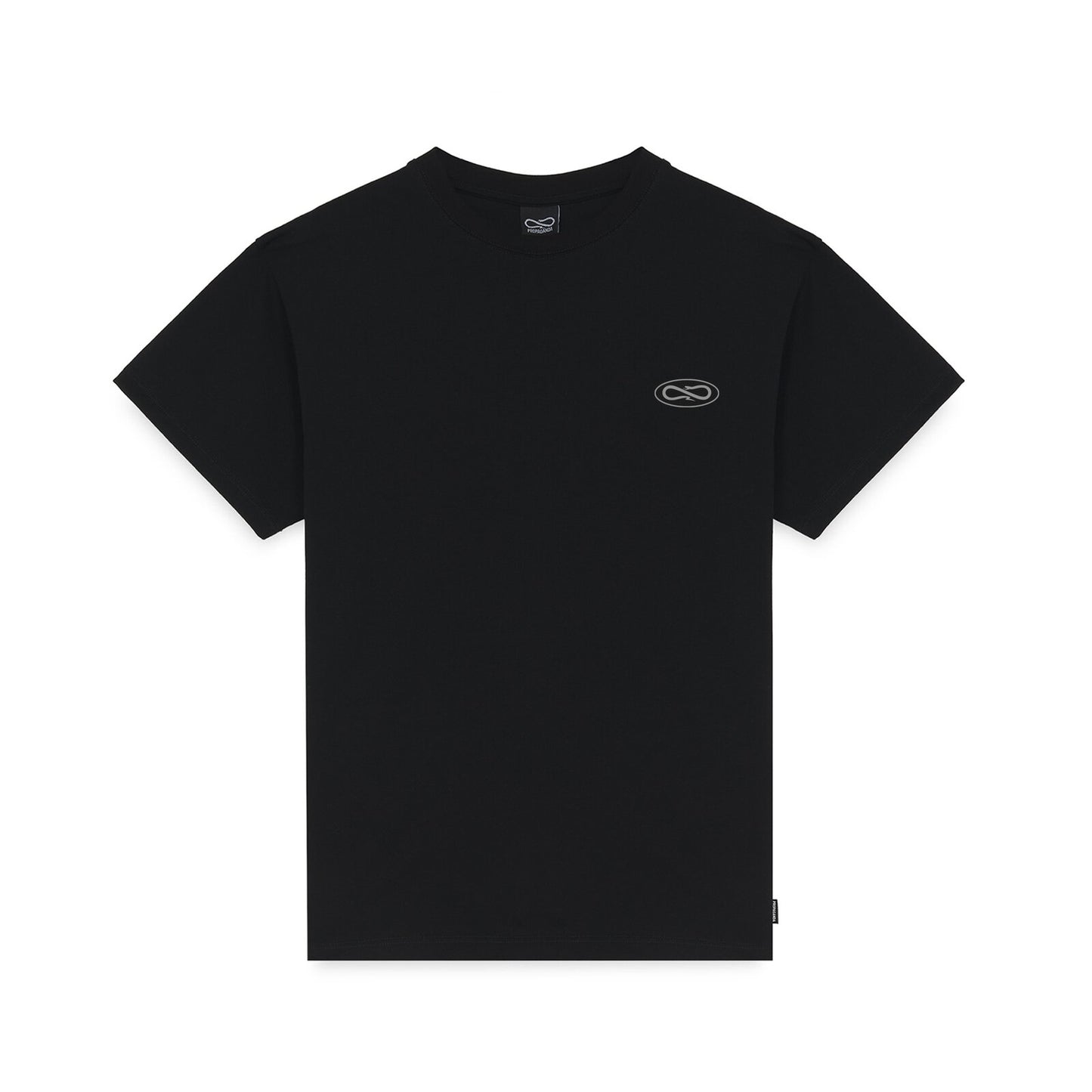Propaganda Logo Atom T-shirt Black