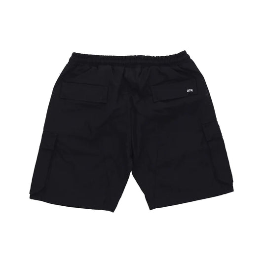 Dolly Noire Cotton Ripstop Cargo Easyshorts Black