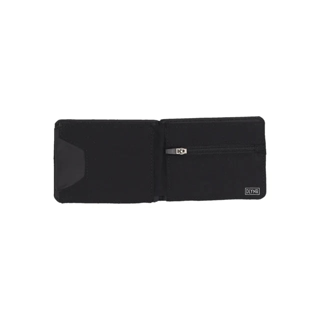 Dolly Noire Reflective Wallet Black