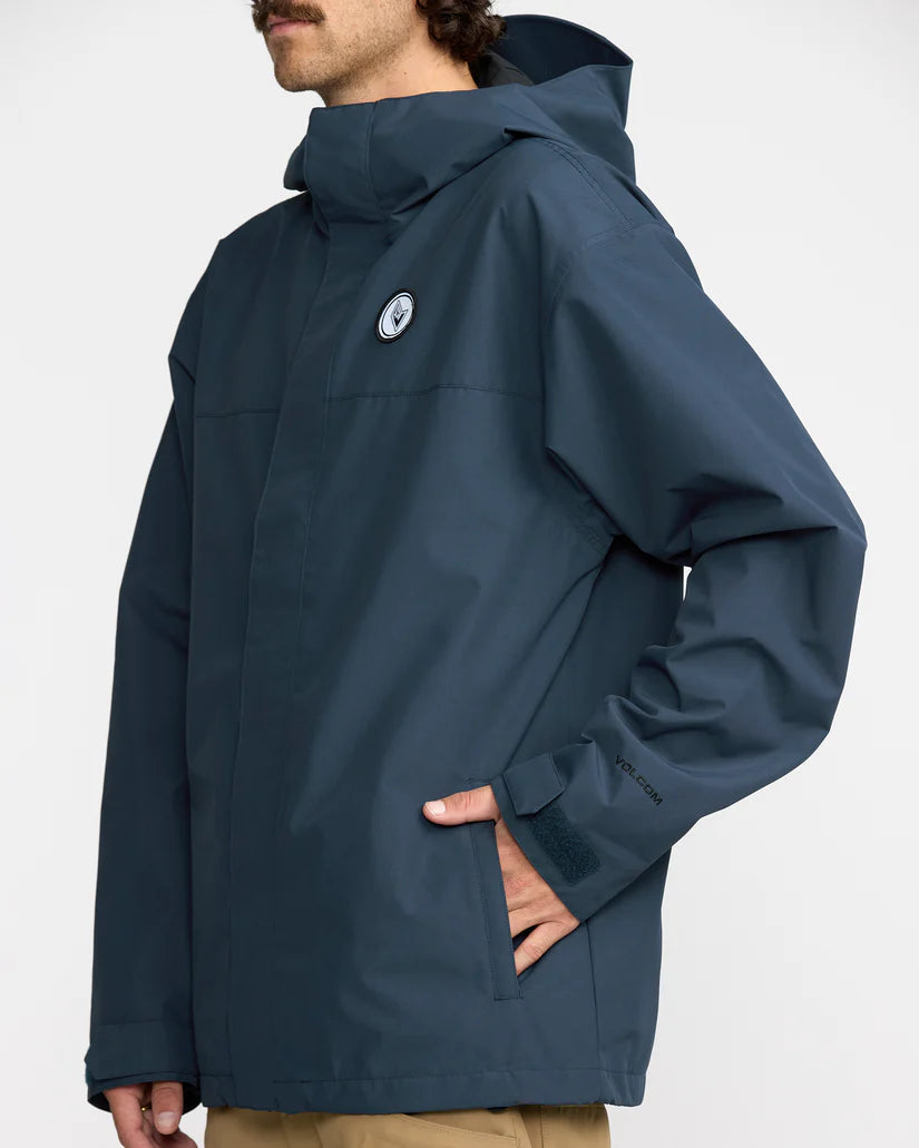 Volcom Buckthreeeighty Jacket Blue