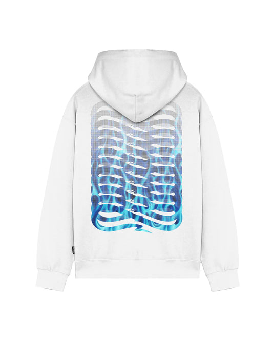 Propaganda Ribs Flame Hoodie
