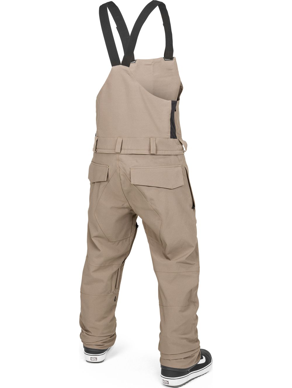 Volcom Roan BIB Overall Dark Khaki 2025