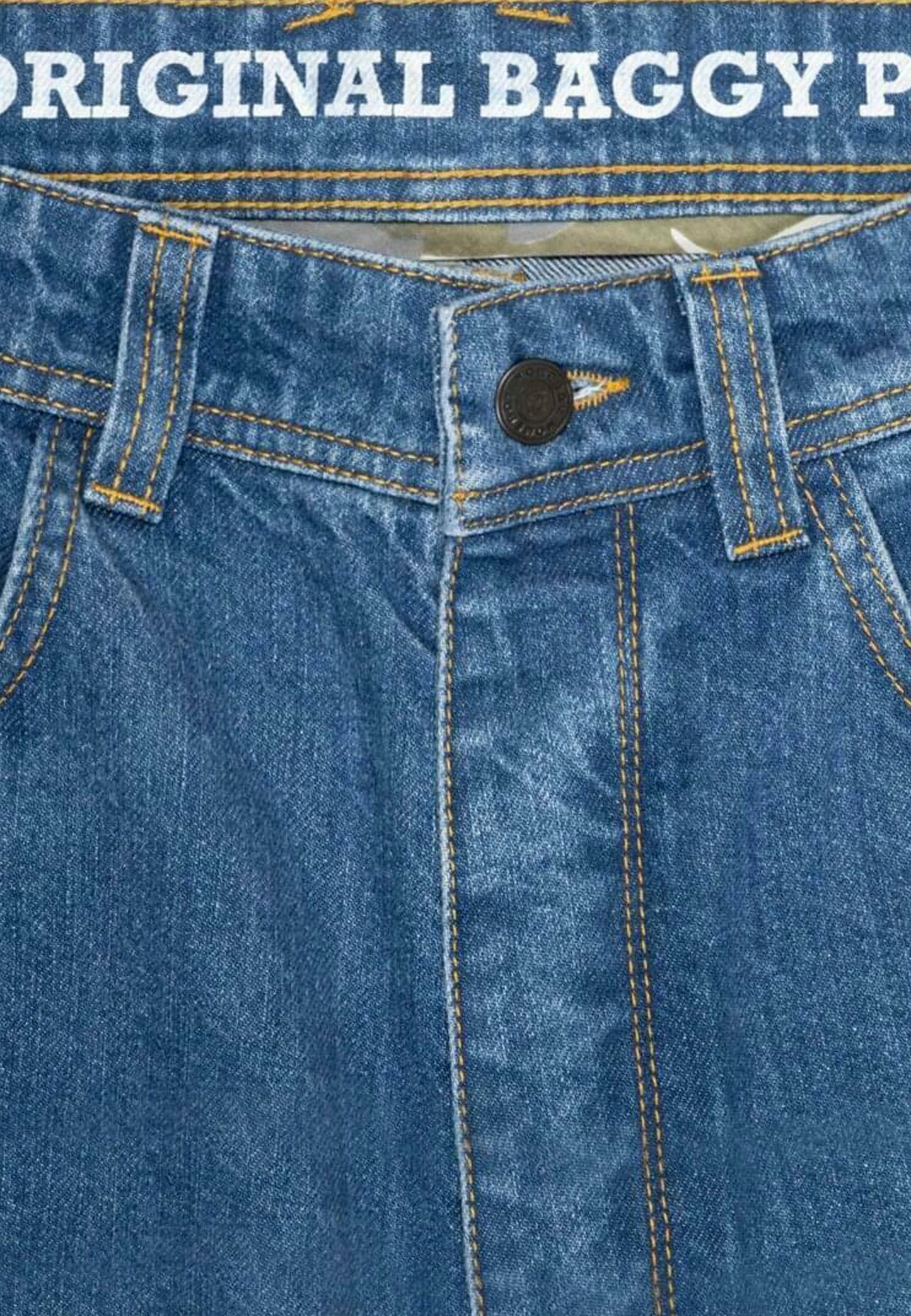 Homeboy Jeans X-Tra Baggy Denim Washed Blue
