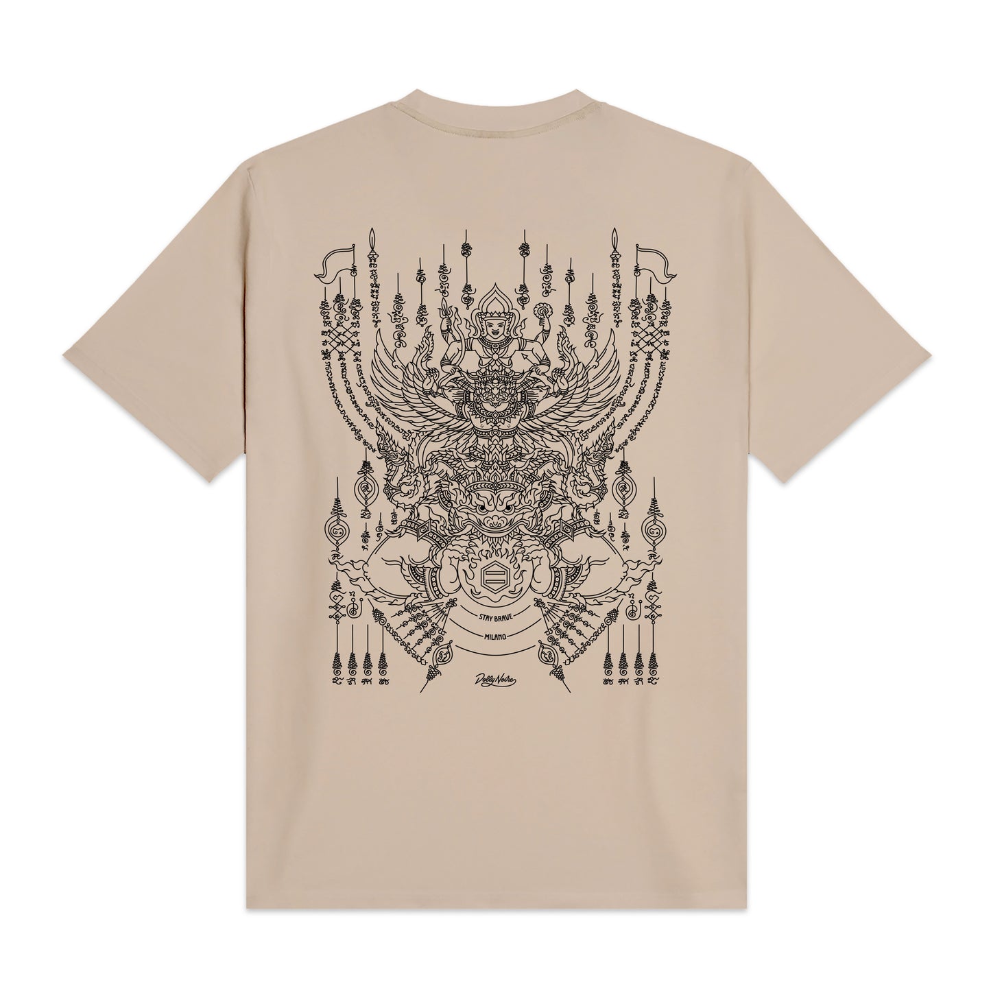 Dolly Noire The Mooneater Tee Beige