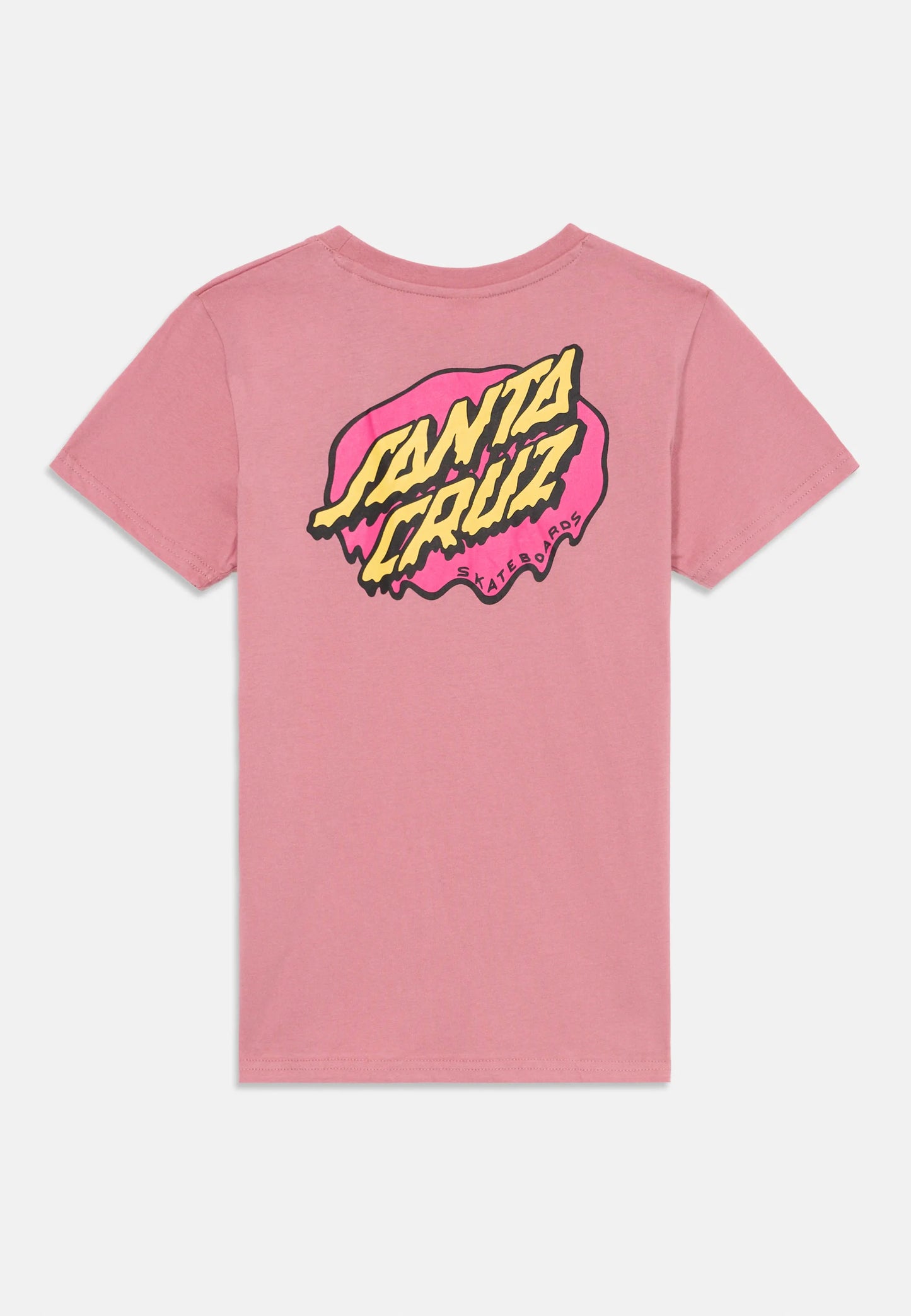 Santa Cruz Youth Slime Dot T-Shirt Pink