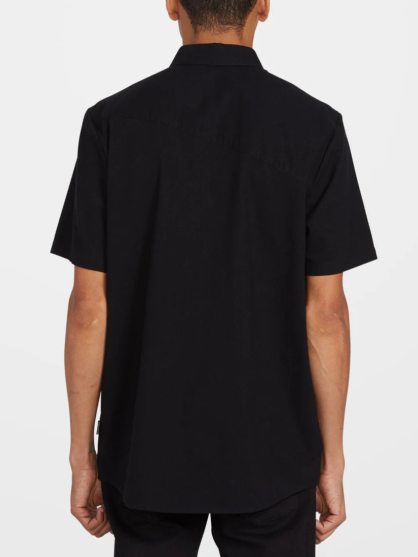Volcom Everett Oxford Shirt Black
