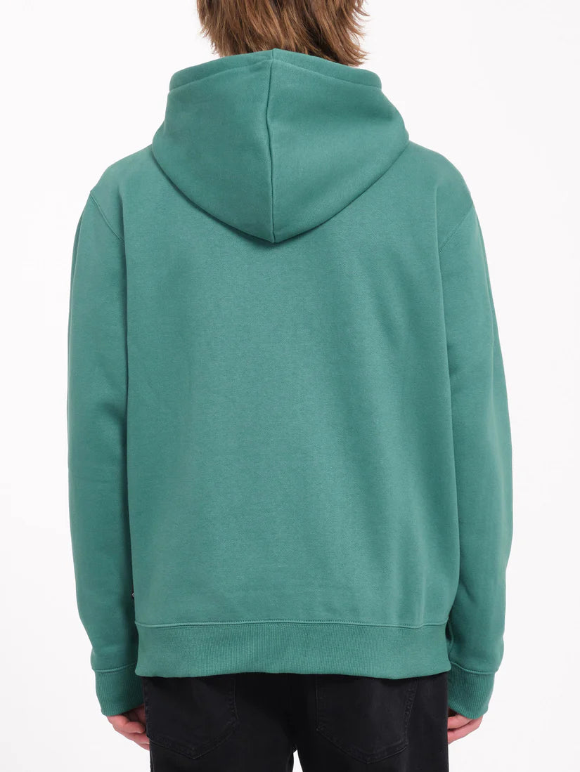 Volcom Single Stone Zip Hoodie Green
