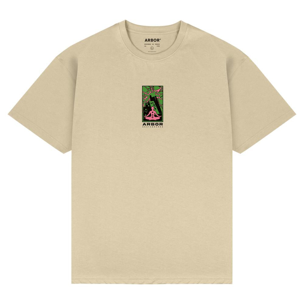 Arbor T-Shirt Chaos Beige