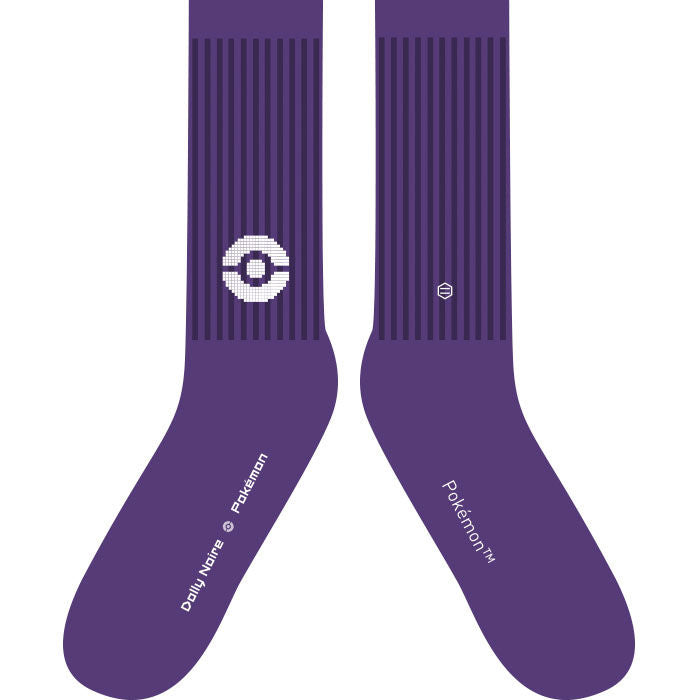 Dolly Noire X Pokémon Pixel Socks Purple