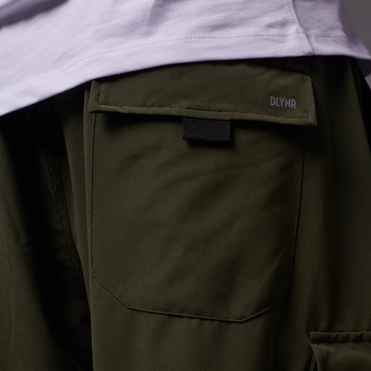 Techno Cargo Shorts Forest Night