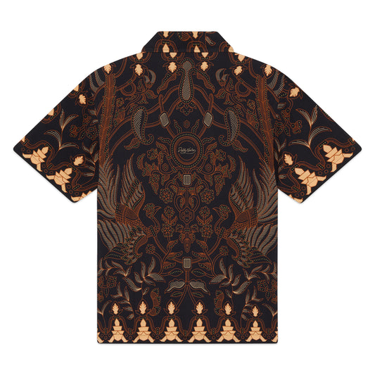 Dolly Noire Nomadic Batik Bowling Shirt