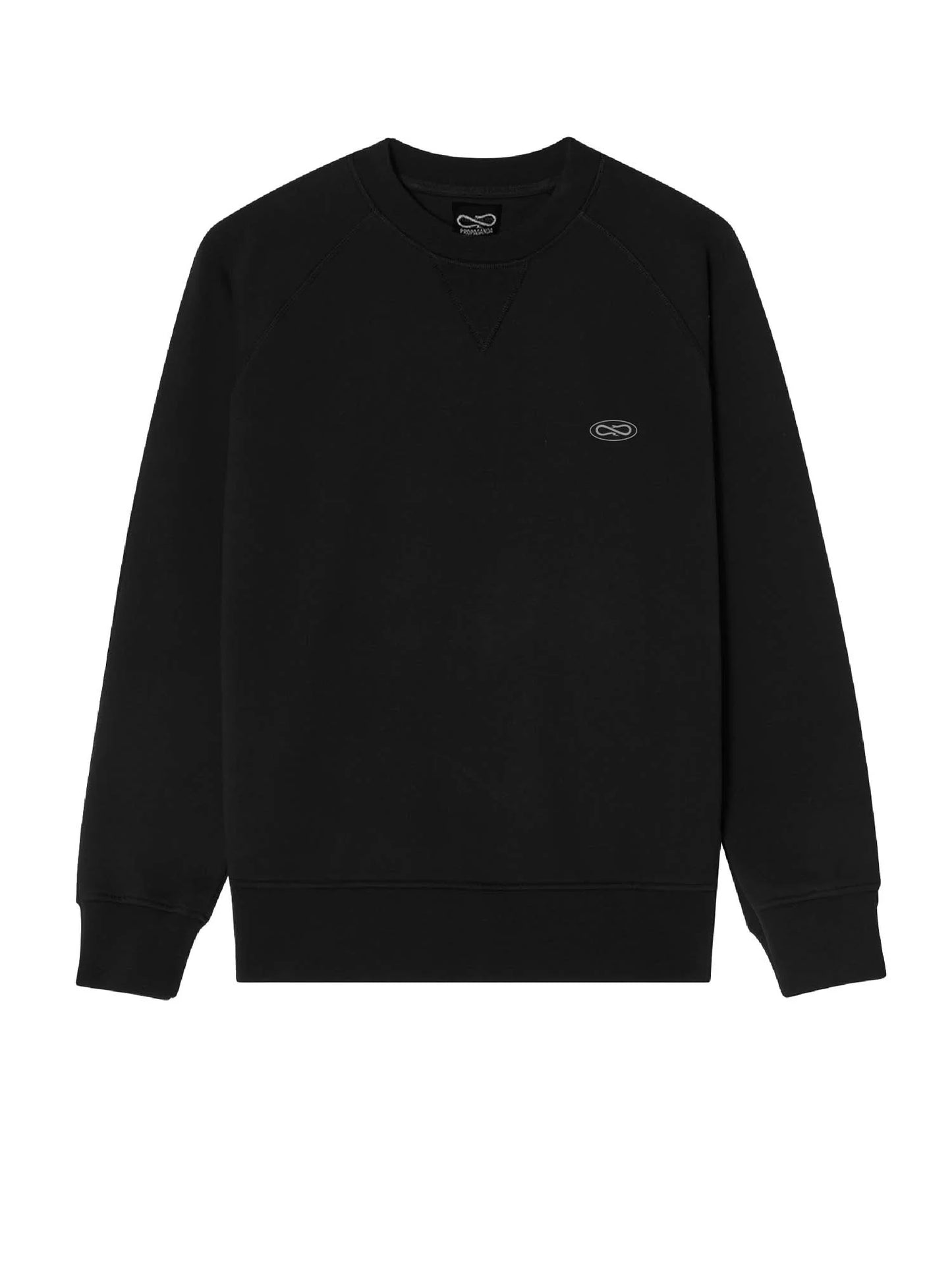 Propaganda Crewneck Logo Atom Black