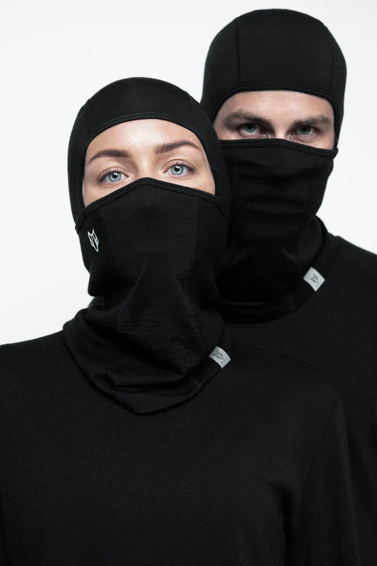 Woolf Merino Svarthetta Balaclava
