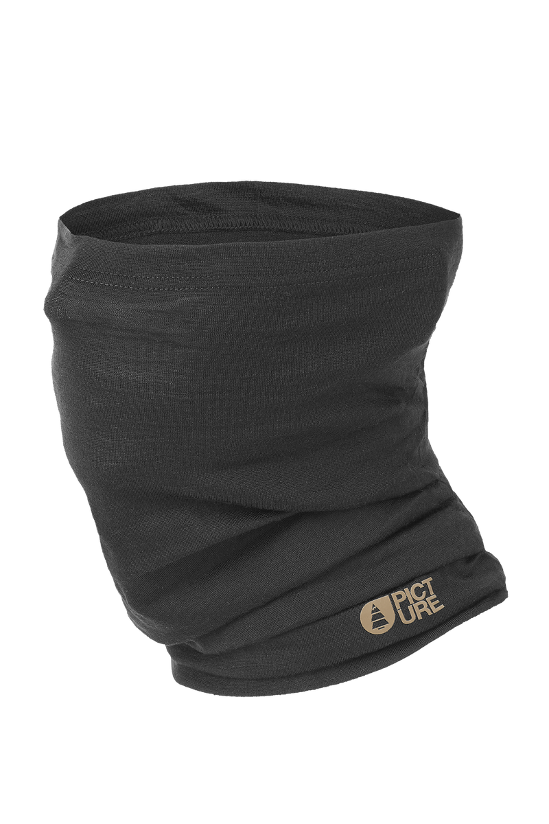 Picture Ovina Merino Neckwarmer Black