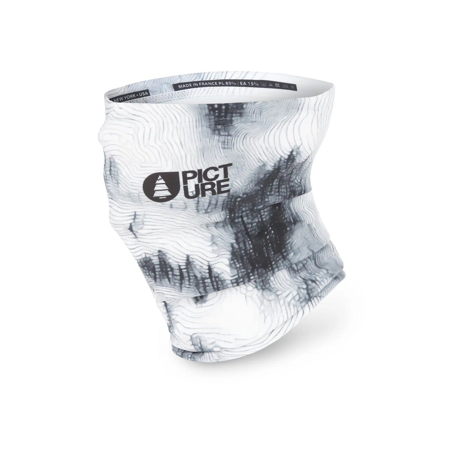 Picture Neckwarmer Snowy Pine Print