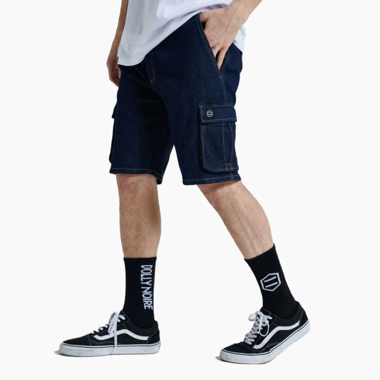 Dolly Noire Cargo Denim Short