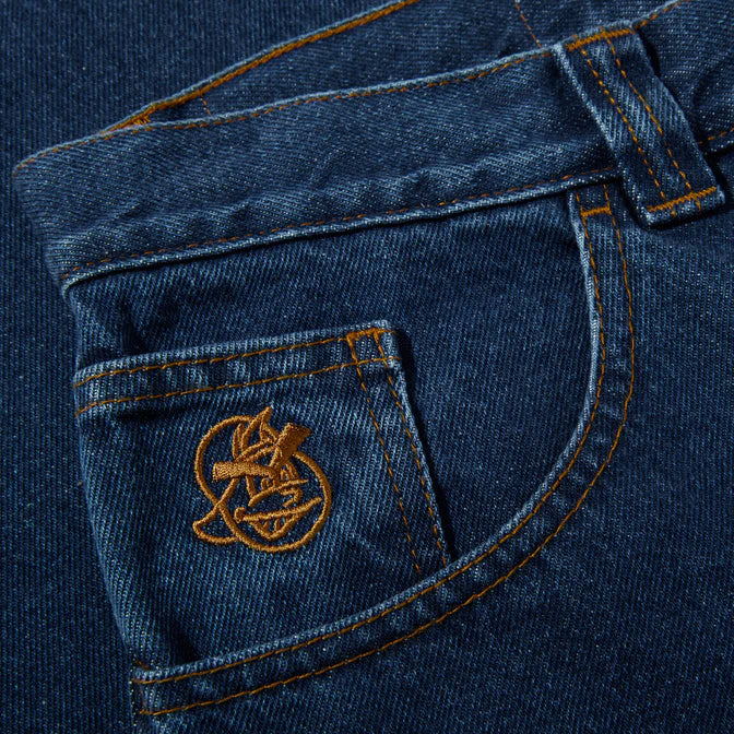 Polar Skate 93 Denim Pant Blue