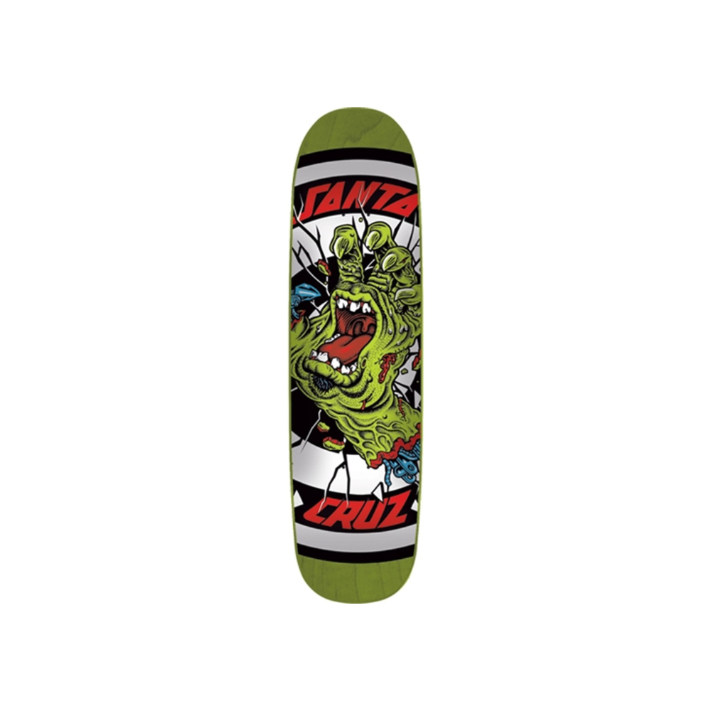 Santa Cruz Roskopp Hand Skateboard Deck 10"x31.4" Green