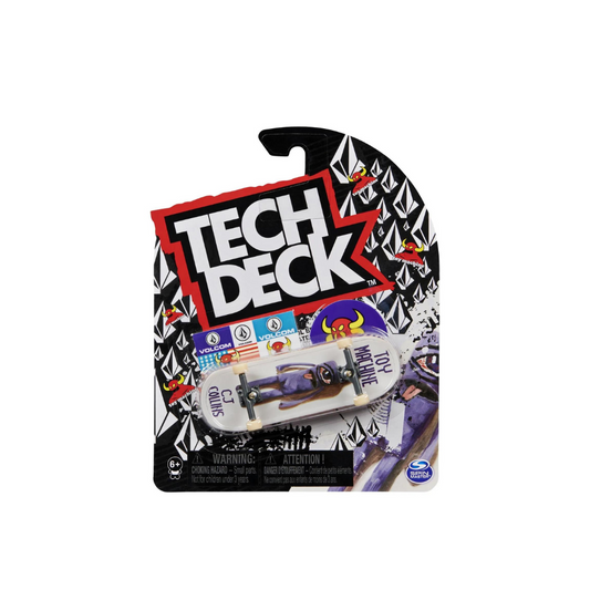 Tech Deck  - Toy Machine x Volcom 'CJ Collins' Graphic (Common)