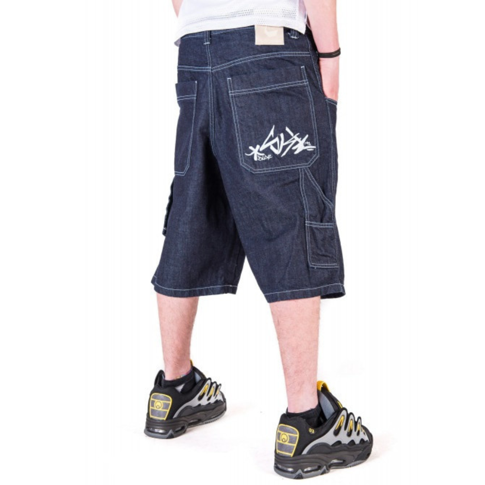 Blueskin Shorts Jeans "hip hop" Denim White