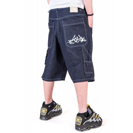 Blueskin Shorts Jeans "hip hop" Denim White