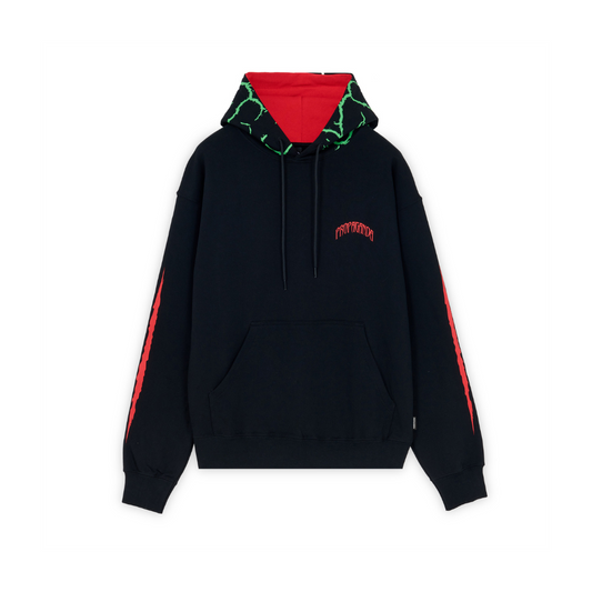 Propaganda Triangle Jurassic Hoodie Black