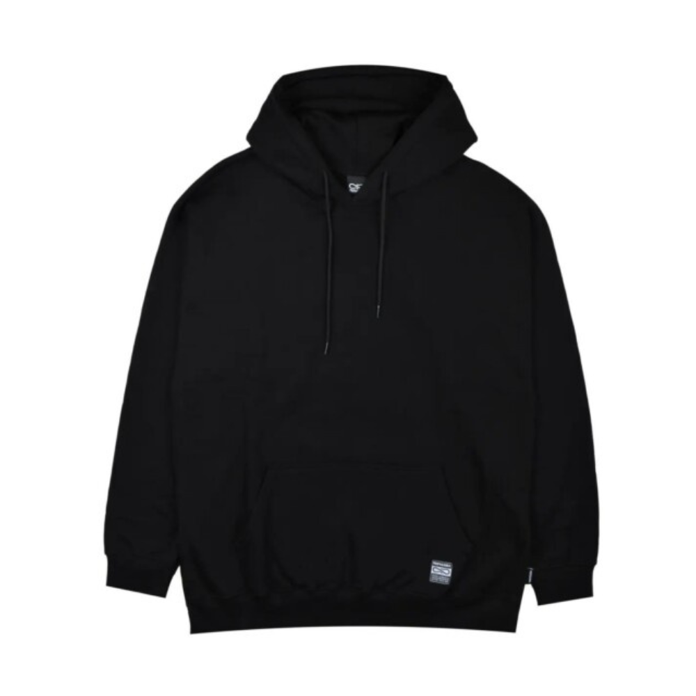 Propaganda Logo Label Hoodie Black