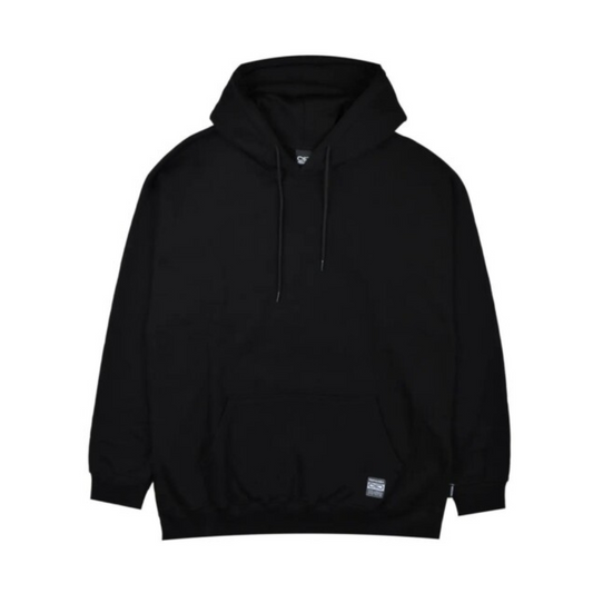 Propaganda Logo Label Hoodie Black
