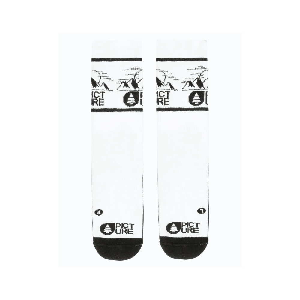 Picture Organic Clothing Bazik Socks White