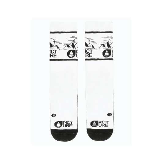 Picture Organic Clothing Bazik Socks White