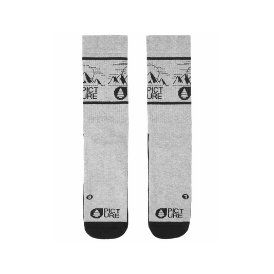 Picture Organic Clothing Bazik Socks Grey