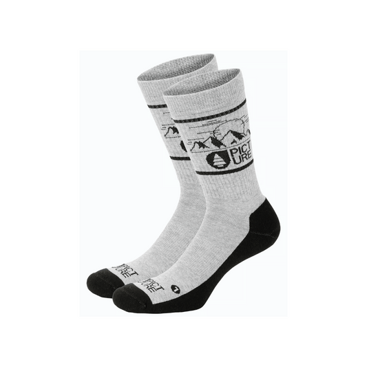 Picture Organic Clothing Bazik Socks Grey