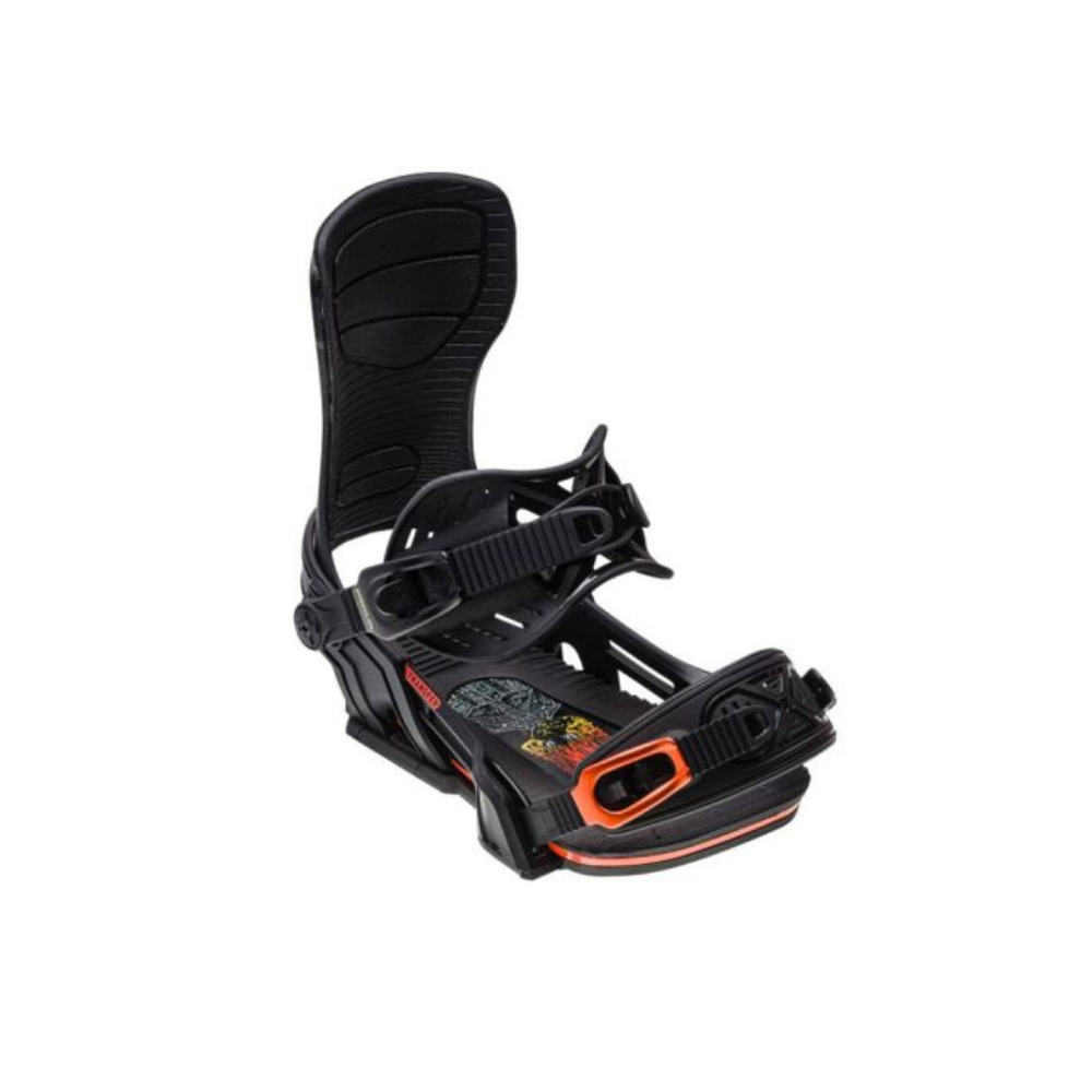 Bent Metal Transfer Black Orange