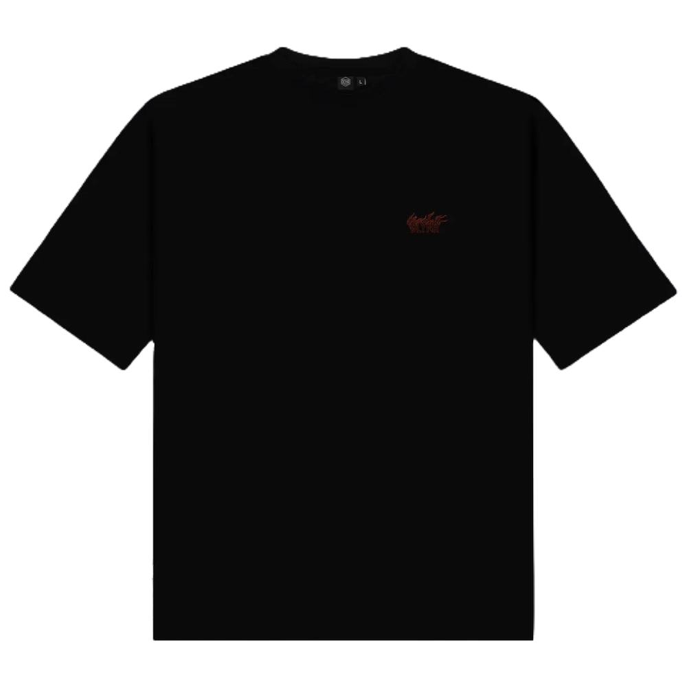Dolly Noire Charizard Over Kimono Tee Black