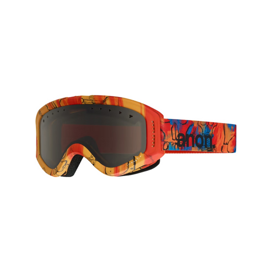 Anon Tracker Junior  Ski Goggles Bonez Smoke