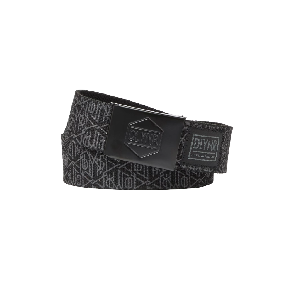 Dolly Noire Monogram Belt Black