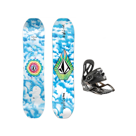 Nitro Ripper x Volcom + Attacco MiNI Snowboard