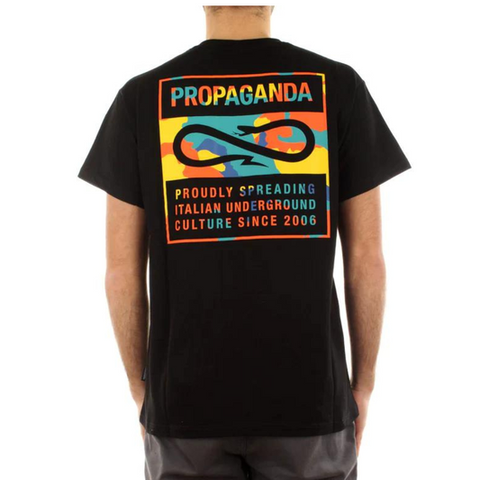 Propaganda Logo Classic Label Tee Black