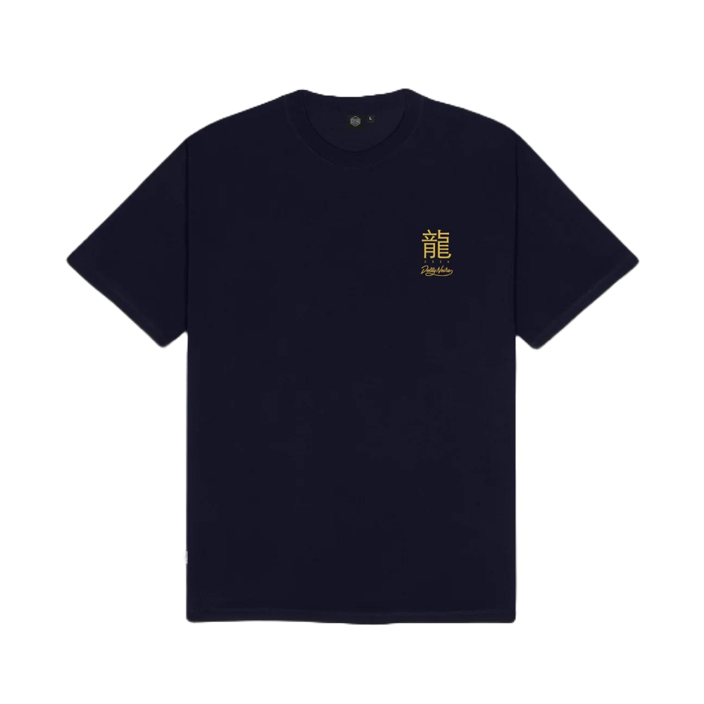 Dolly Noire Chinese Dragon Tee Navy