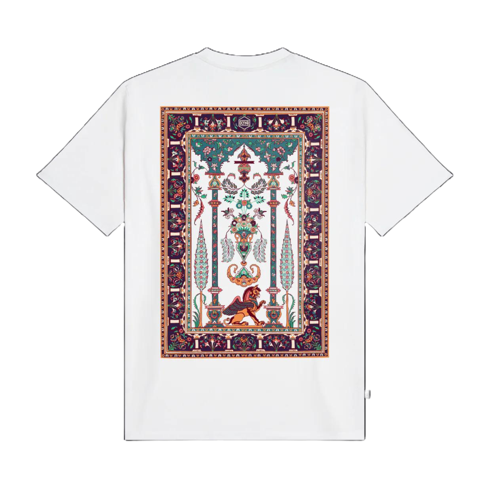Dolly Noire Persian Rug Tee White