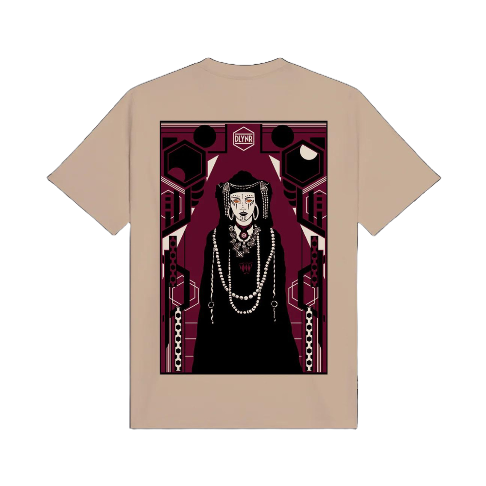 Dolly Noire Tuareg Poster Tee Beige
