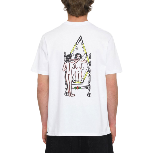 Volcom Lintell Mirror T-shirt White
