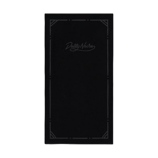 Dolly Noire Beach Towel Black